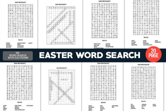 Download Easter Word Search for Kids - Word search for kids Collection