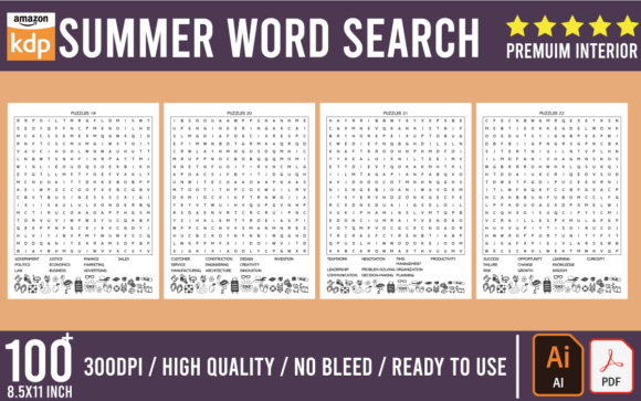 Download Summer Word Search for Kids - Word search for kids Collection