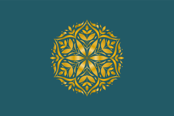 Download Motif Geometric Mandala Flower Ornament - Ornament Collection