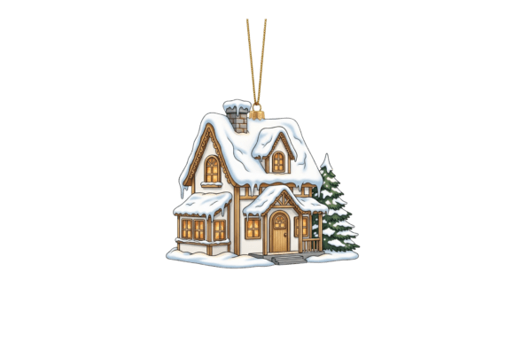 Download Ornate Christmas Ornament Featuring - Ornament Collection