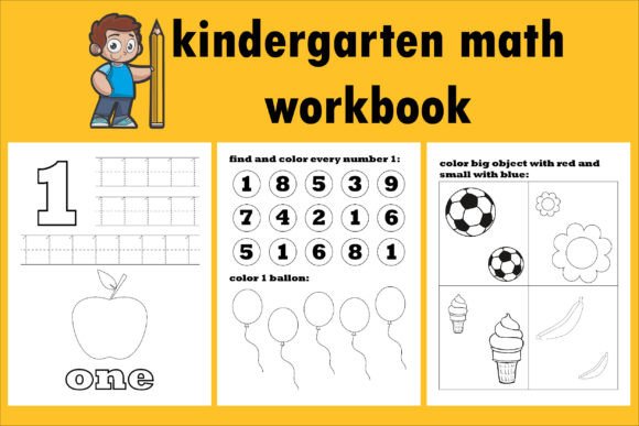 Download Kindergarten Math Workbook_ Tracing Book - Premium Resources